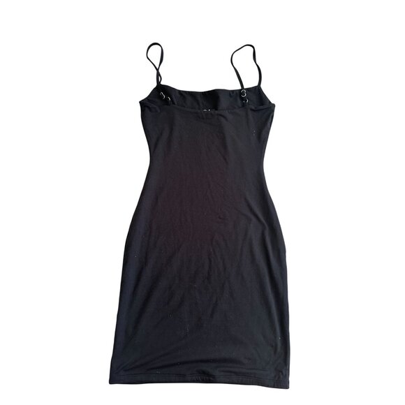 NAKED WARDROBE Black LBD Cocktail Dress Size Small - Picture 2 of 5